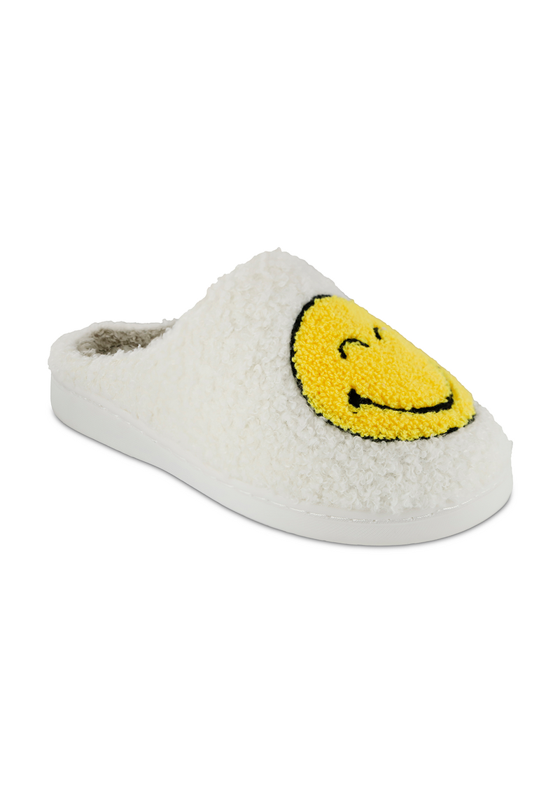 Happy Face Slippers-slipper-MIA-Peachy Keen Boutique, Women's Fashion Boutique, Located in Cape Girardeau and Dexter, MO