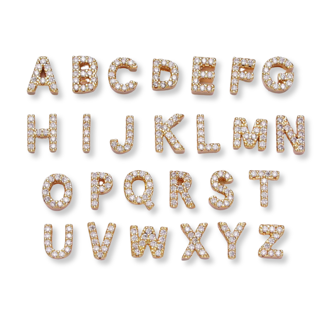 Initial Bar | Luxe Gold Individual Letter-Initial charms-Kinsey Designs-Peachy Keen Boutique, Women's Fashion Boutique, Located in Cape Girardeau and Dexter, MO