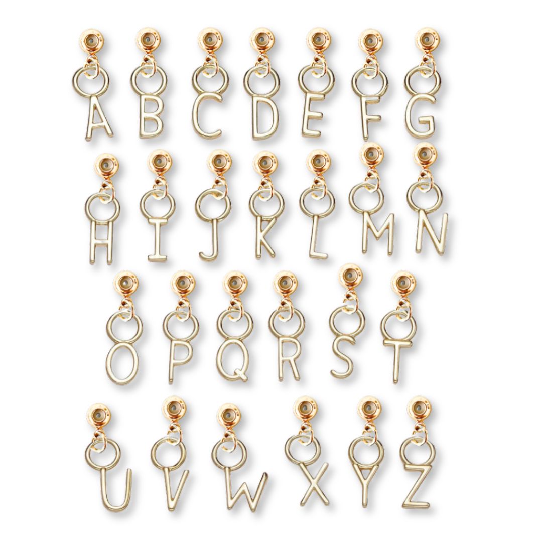 Bracelet Charm Bar | Gold Individual Letter-Jewelry - Charms-Kinsey Designs-Peachy Keen Boutique, Women's Fashion Boutique, Located in Cape Girardeau and Dexter, MO