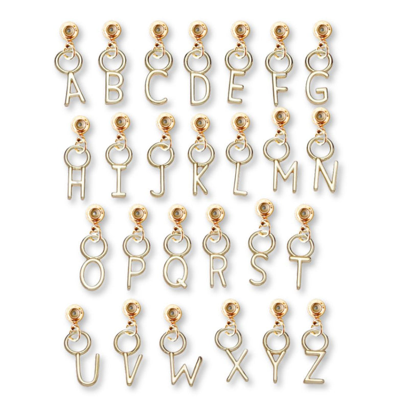 Bracelet Charm Bar | Gold Individual Letter-Kinsey Designs-Peachy Keen Boutique, Women's Fashion Boutique, Located in Cape Girardeau and Dexter, MO