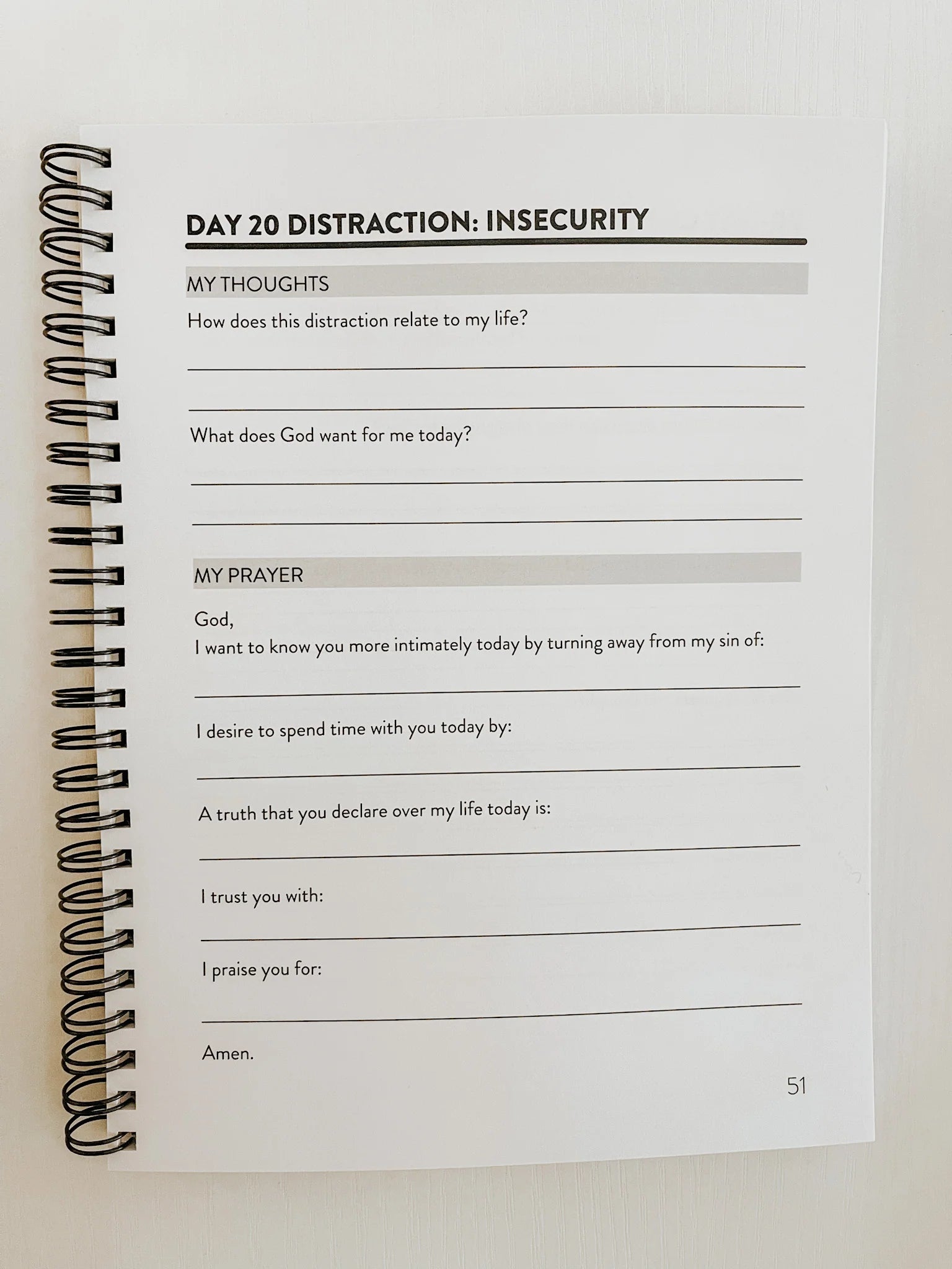 Distracted: 40 Days To know God more-devotionals-Wheat & Honey Co.-Peachy Keen Boutique, Women's Fashion Boutique, Located in Cape Girardeau and Dexter, MO