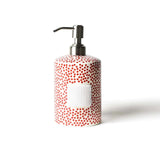 Red Small Dot Mini Cylinder Soap Pump-Home - Decor-Happy Everything-Peachy Keen Boutique, Women's Fashion Boutique, Located in Cape Girardeau and Dexter, MO