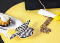 Stripe Graduation Cap Mini Attachment-310 Home-Happy Everything-Peachy Keen Boutique, Women's Fashion Boutique, Located in Cape Girardeau and Dexter, MO