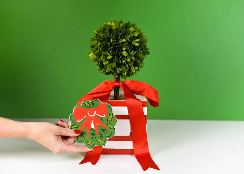 Holly Wreath Mini Attachment-Home - Decor-Happy Everything-Peachy Keen Boutique, Women's Fashion Boutique, Located in Cape Girardeau and Dexter, MO