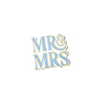 Blue Mr. and Mrs. Mini Attachment-Home - Decor-Happy Everything-Peachy Keen Boutique, Women's Fashion Boutique, Located in Cape Girardeau and Dexter, MO