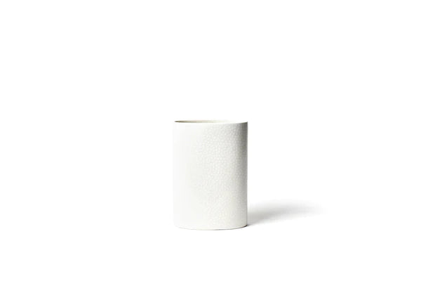 White Small Dot Mini Oval Vase-mini base-Happy Everything-Peachy Keen Boutique, Women's Fashion Boutique, Located in Cape Girardeau and Dexter, MO