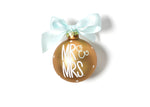 Mr. & Mrs. Glass Ornament