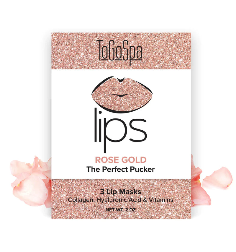 Rose Gold Lip Restoration Treatment-lip mask-ToGoSpa-Peachy Keen Boutique, Women's Fashion Boutique, Located in Cape Girardeau and Dexter, MO