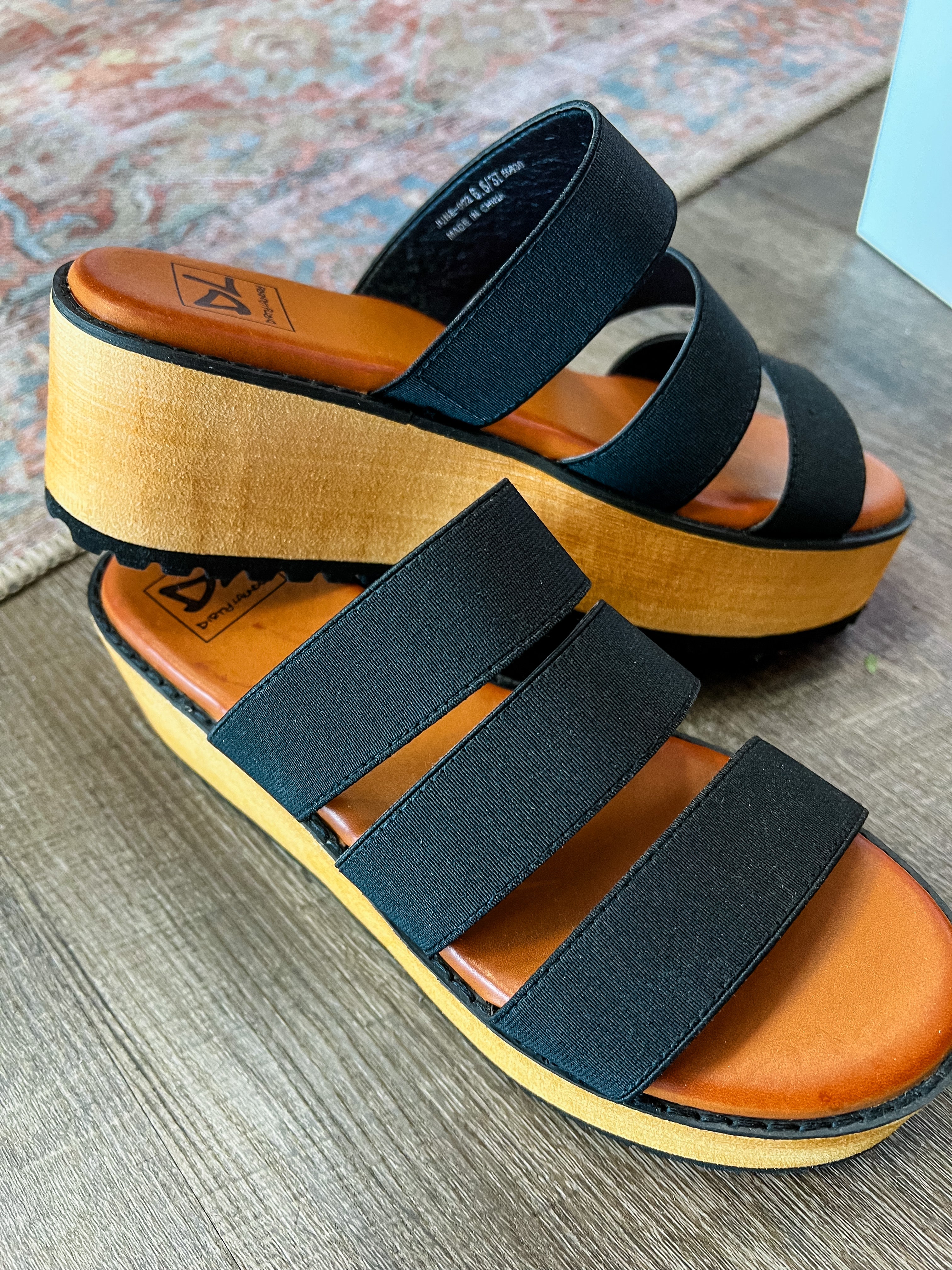 MIA // Black Platform Sandle-Shoes - Sandals-MIA-Peachy Keen Boutique, Women's Fashion Boutique, Located in Cape Girardeau and Dexter, MO