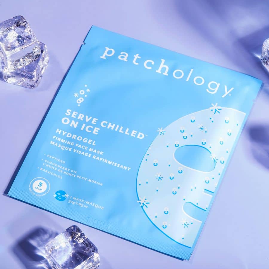 Patchology | On Ice Firming Hydrogel Facial Mask Single-Home - Beauty-Patchology-Peachy Keen Boutique, Women's Fashion Boutique, Located in Cape Girardeau and Dexter, MO