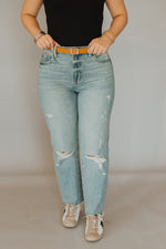 Tracey Light Blue High Rise Straight Jean
