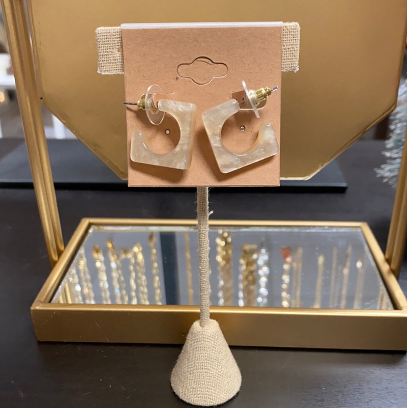 Katy Earrings-hoop earrings-My Girl in LA-Peachy Keen Boutique, Women's Fashion Boutique, Located in Cape Girardeau and Dexter, MO