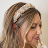 Headbands of Hope | All That Glitters Headband Teal + Orange