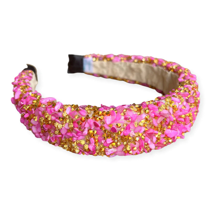 Headbands of Hope | All That Glitters Headband Hot Pink