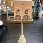 Crystal Compass Earrings