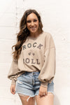 Rock & Roll Decal Sweatshirt